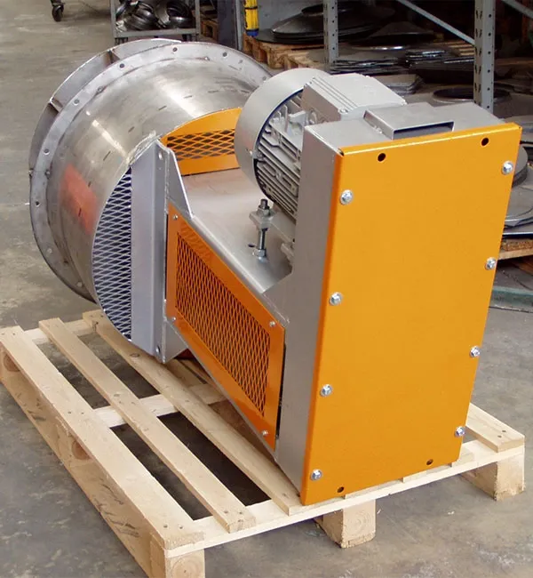 Ventilatori alte temperature fino a 100°C in acciaio refrattario e leghe