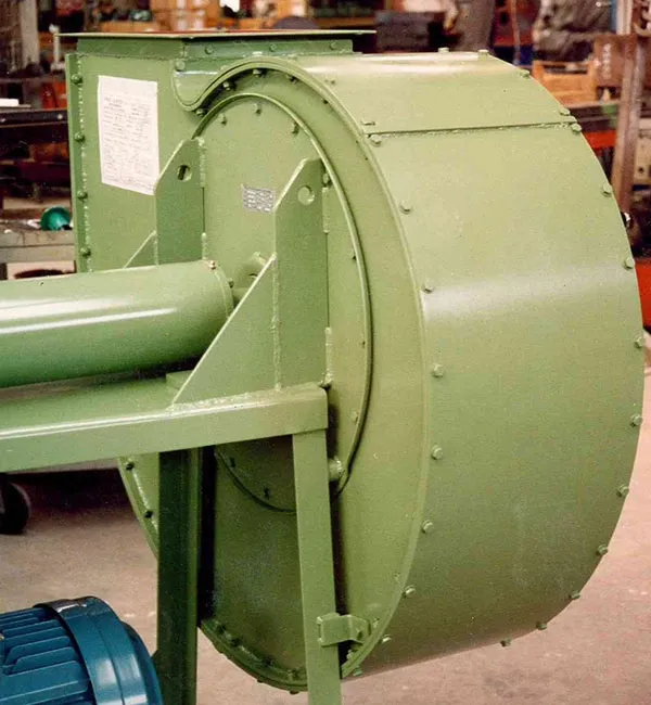 Ventilatore con carcassa corazzata (corazza rigenerabile)